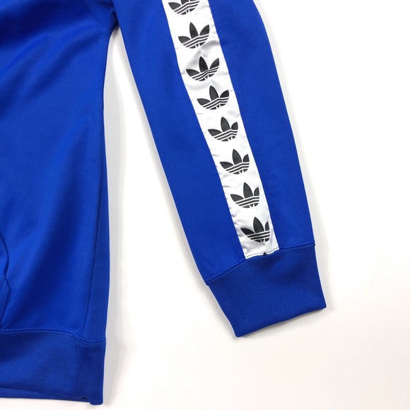 Rare Adidas Originals TNT Tape Trefoil Logo Hoodie - Picture 6 of 9